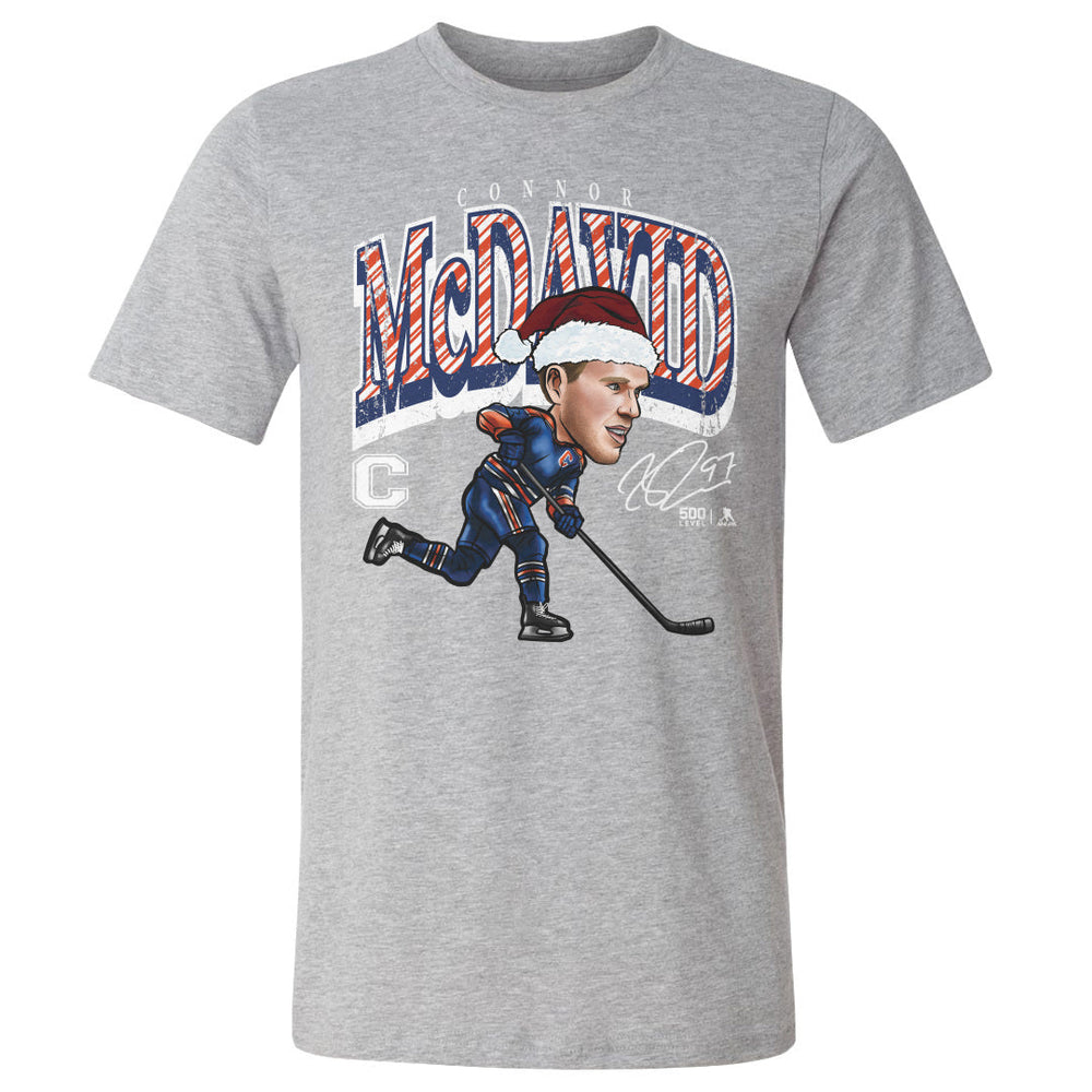 Connor McDavid Edmonton Cartoon Santa Hat WHT (ONLINE ORDER ONLY)