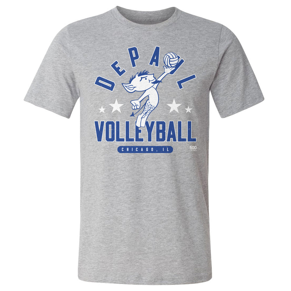 DePaul Blue Demons Vintage Volleyball Blue WHT