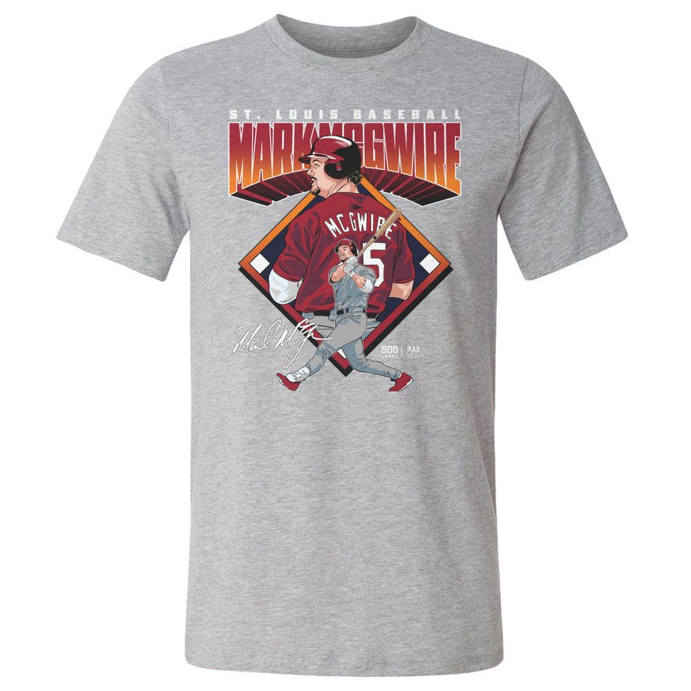 Mark McGwire St. Louis Baseball Diamond WHT (ONLINE ORDER ONLY)