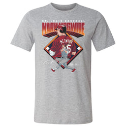 Mark McGwire St. Louis Baseball Diamond WHT (ONLINE ORDER ONLY)