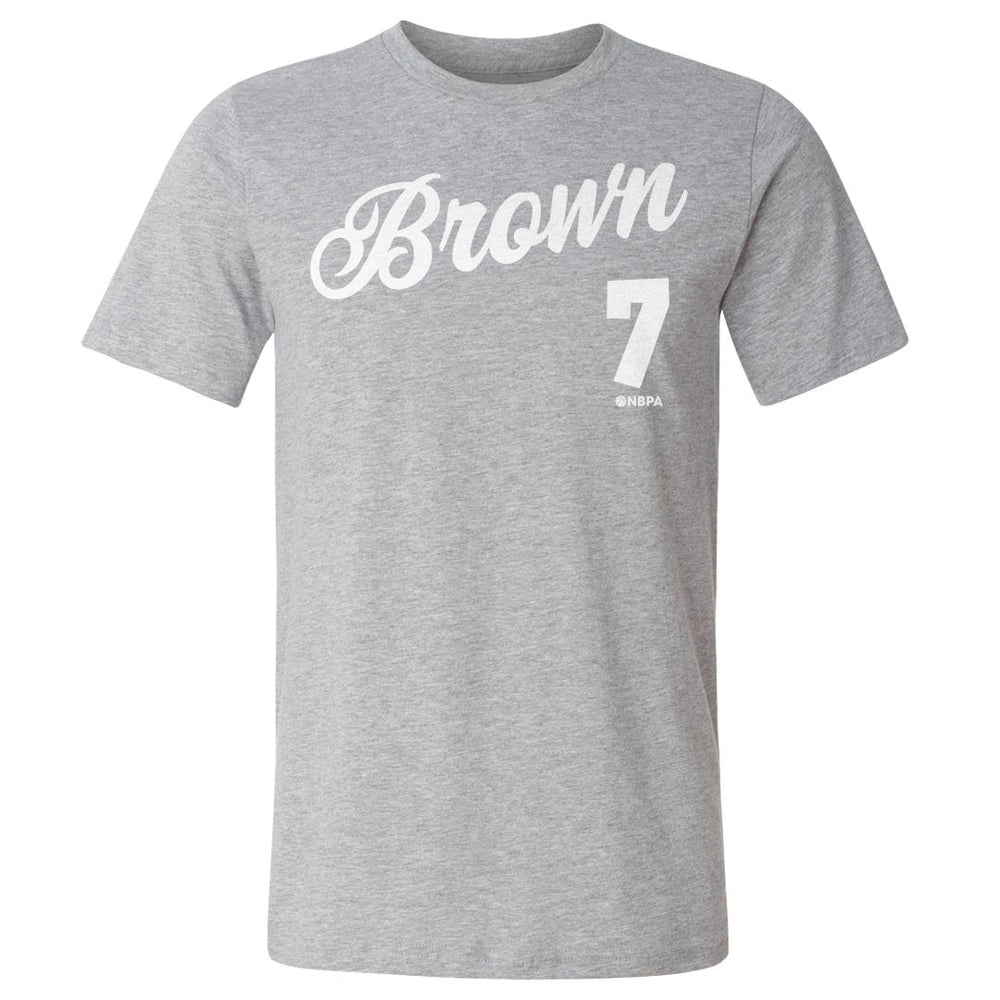Jaylen Brown Boston Script WHT (ONLINE ORDER ONLY)
