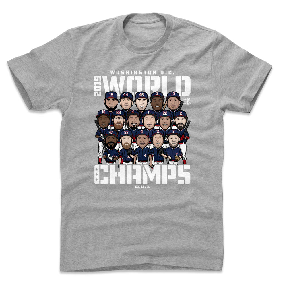Washington Baseball 2019 World Champs WHT (ONLINE ORDER ONLY)