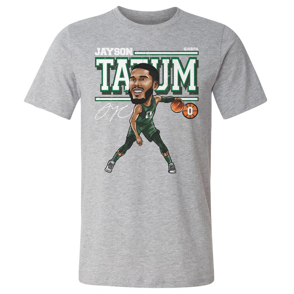 Jayson Tatum Cartoon WHT (ONLINE ORDER ONLY)