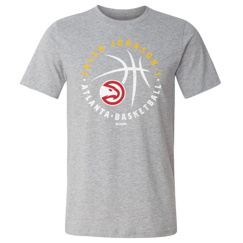 Jalen Johnson Atlanta Hawks Player Ball WHT (ONLINE ORDER ONLY)