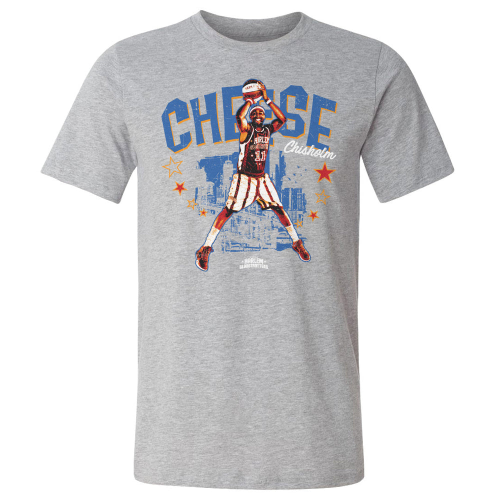 Cheese Chisholm Harlem Globtrotters Nickname WHT (ONLINE ORDER ONLY)