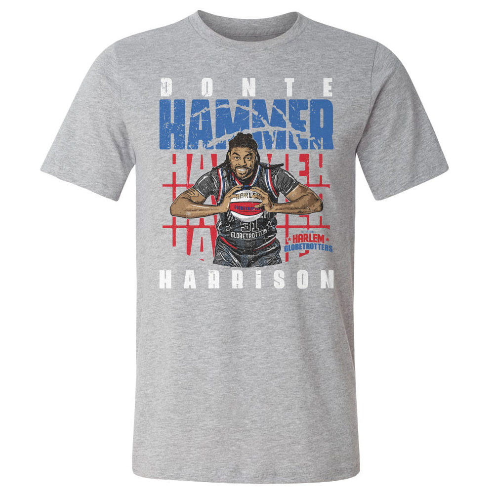 Hammer Harrison Harlem Globetrotters Pose WHT (ONLINE ONLY)