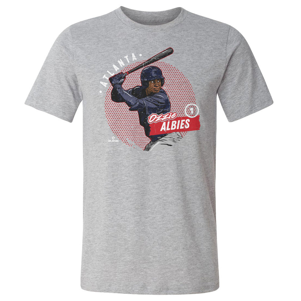 Ozzie Albies Atlanta Dots WHT (ONLINE ORDER ONLY)