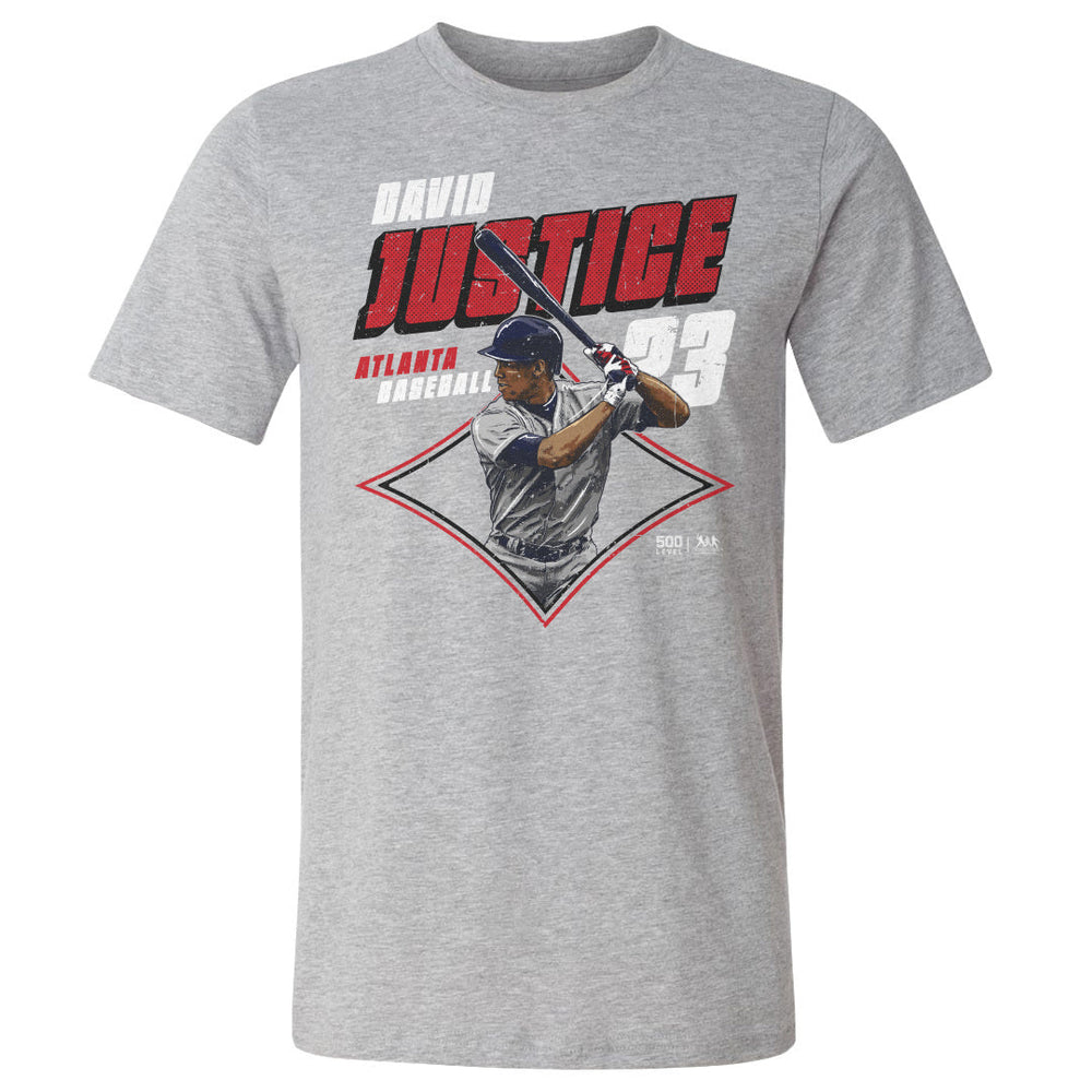 David Justice Atlanta Diamond WHT (ONLINE ORDER ONLY)