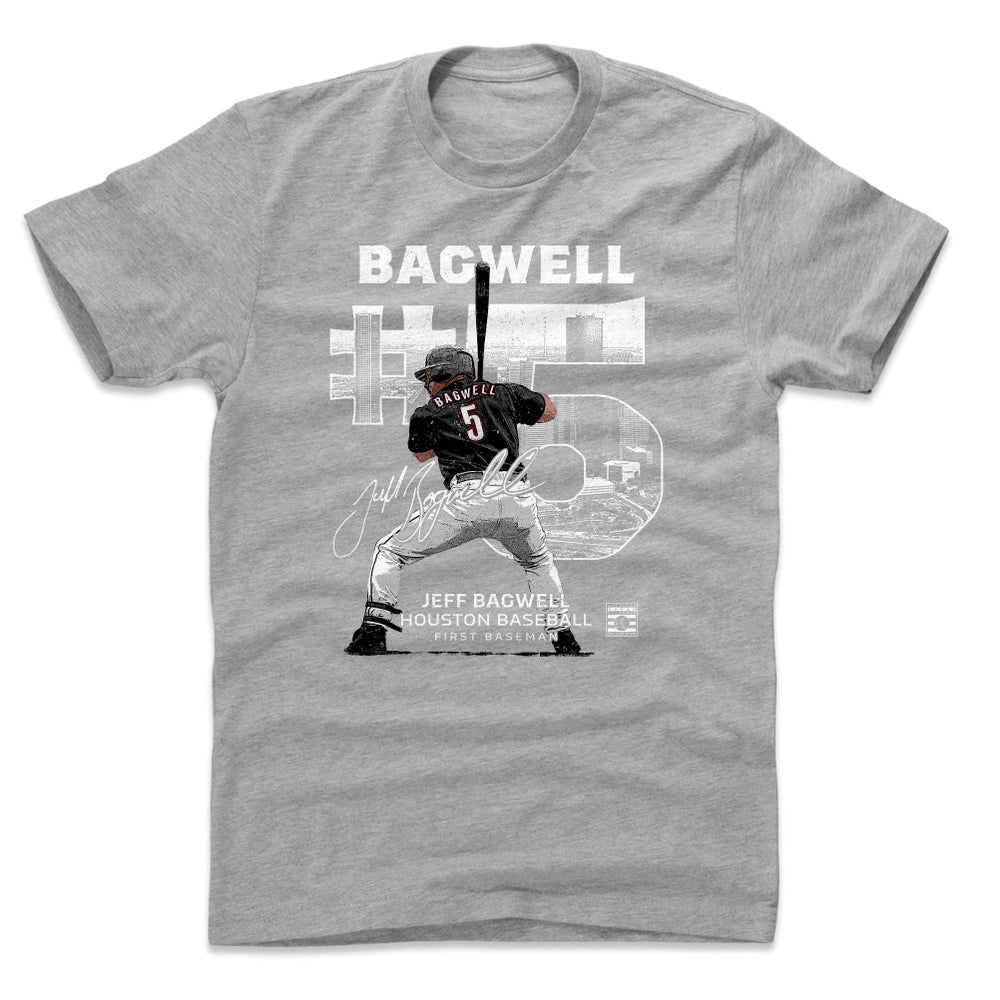 Jeff Bagwell Throwback Number WHT (ONLINE ORDER ONLY)
