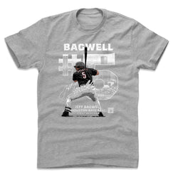 Jeff Bagwell Throwback Number WHT (ONLINE ORDER ONLY)