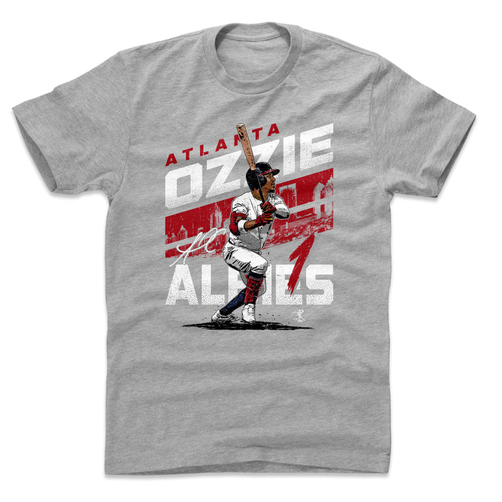 Ozzie Albies City Name WHT (ONLINE ORDER ONLY)