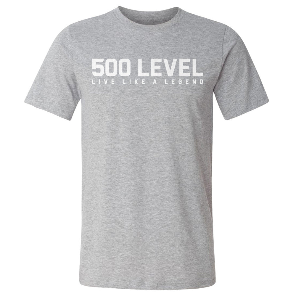 500 LEVEL Wordmark WHT