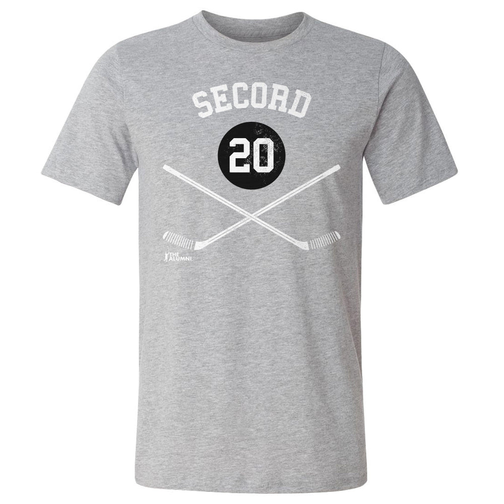 Alan Secord Chicago 20 Sticks WHT