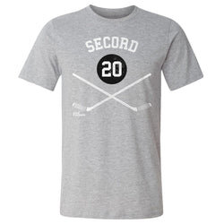 Alan Secord Chicago 20 Sticks WHT