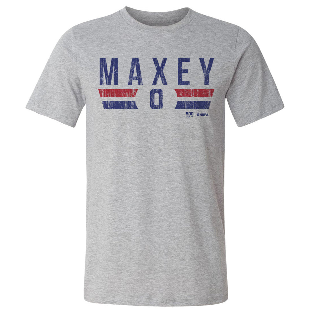 Tyrese Maxey Philadelphia 76ers Font (ONLINE ORDER ONLY)