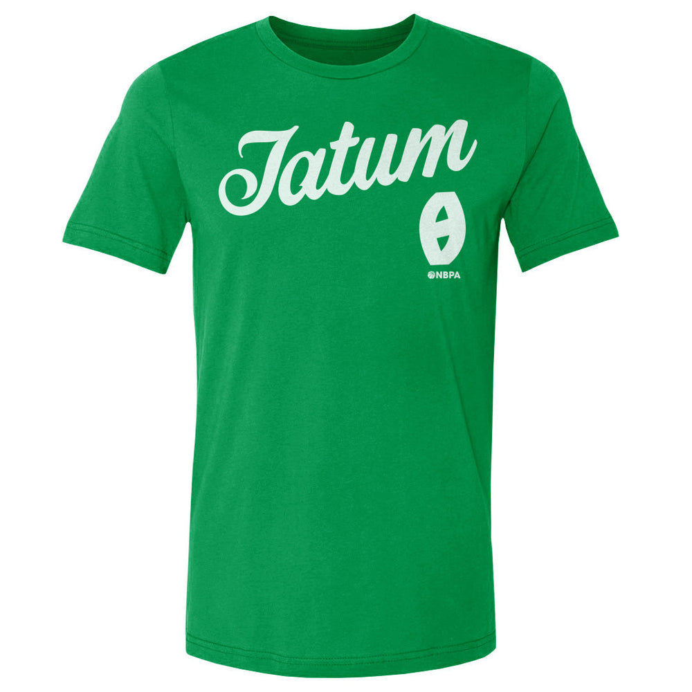Jayson Tatum Boston Script WHT (ONLINE ORDER ONLY)