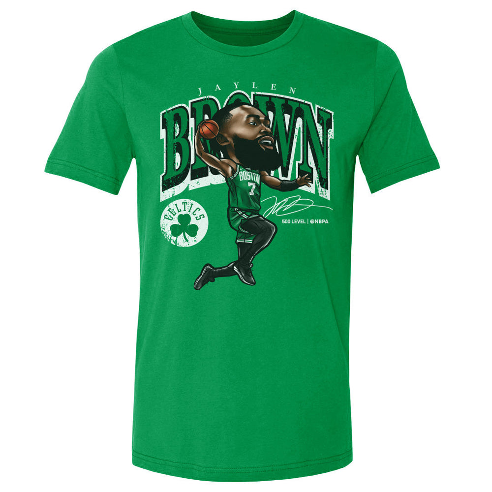 Jaylen Brown Boston Celtics Cartoon WHT (ONLINE ORDER ONLY)