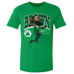 Jaylen Brown Boston Celtics Cartoon WHT (ONLINE ORDER ONLY)