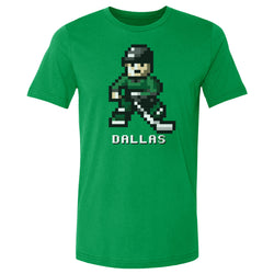 Dallas Hockey 8-bit WHT (ONLINE ORDER ONLY)