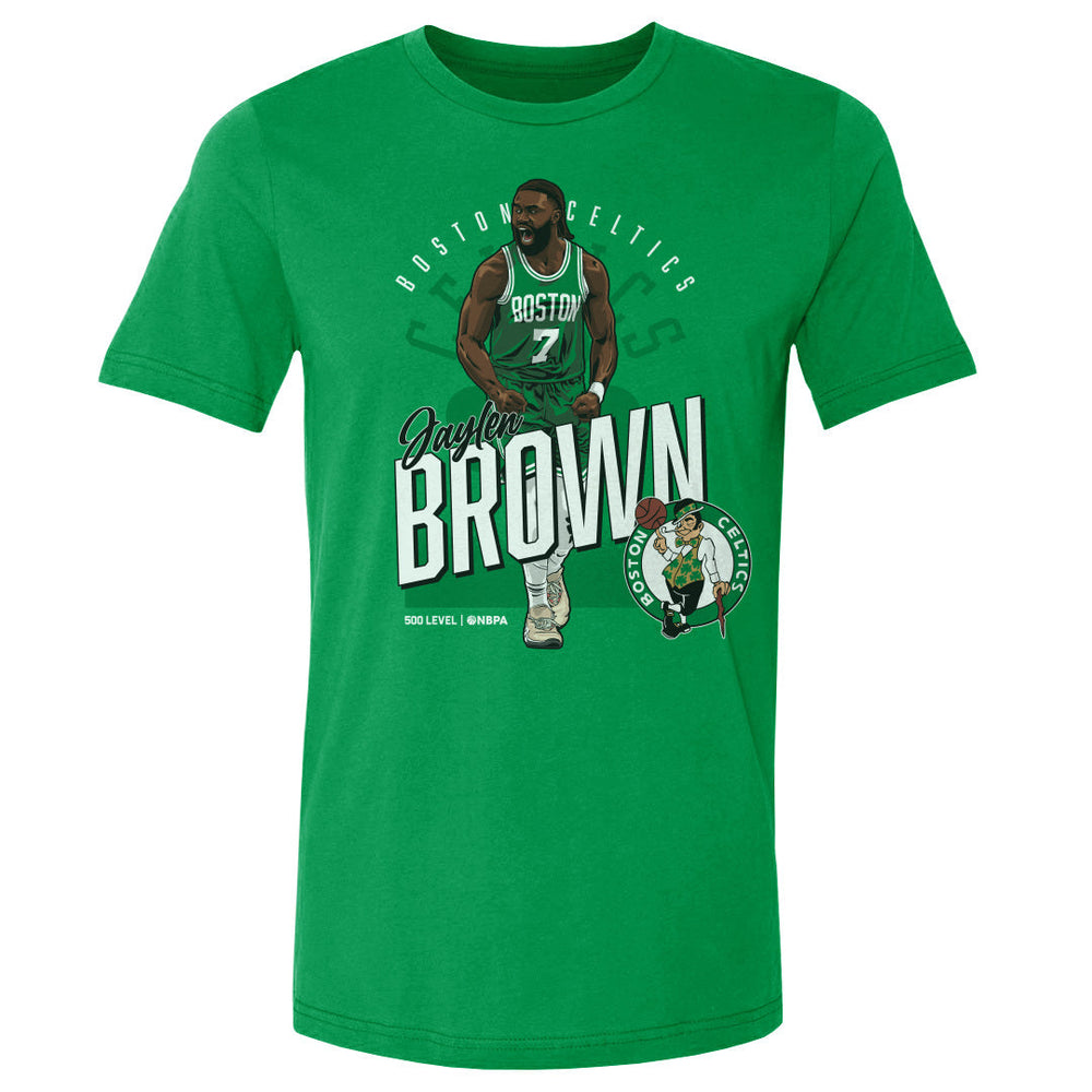 Jaylen Brown Boston Celtics Shield WHT (ONLINE ORDER ONLY)