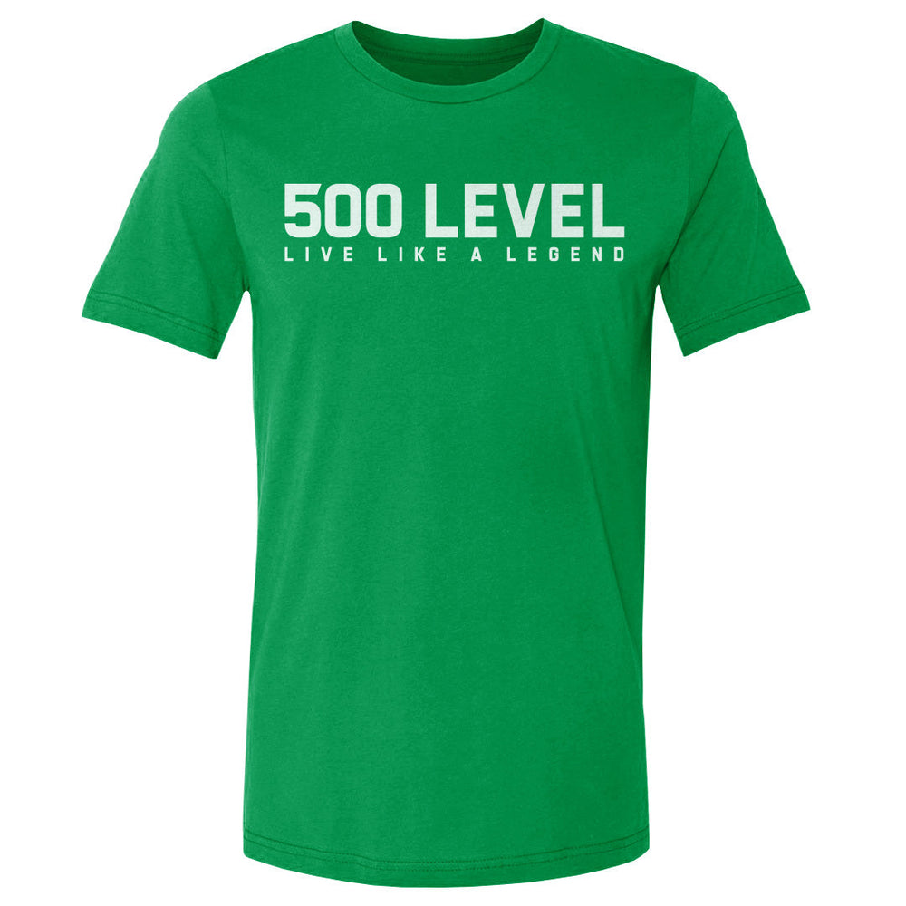500 LEVEL Wordmark WHT