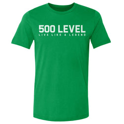 500 LEVEL Wordmark WHT