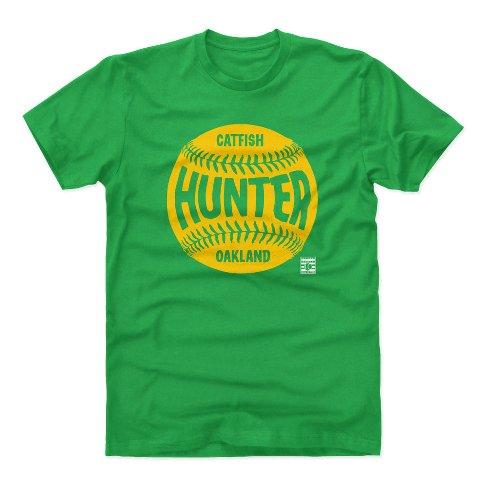 Catfish Hunter Oakland Baseball WHT (ONLINE ORDER ONLY)