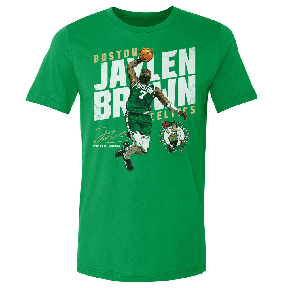 Jaylen Brown Boston Celtics Slant WHT (ONLINE ORDER ONLY)