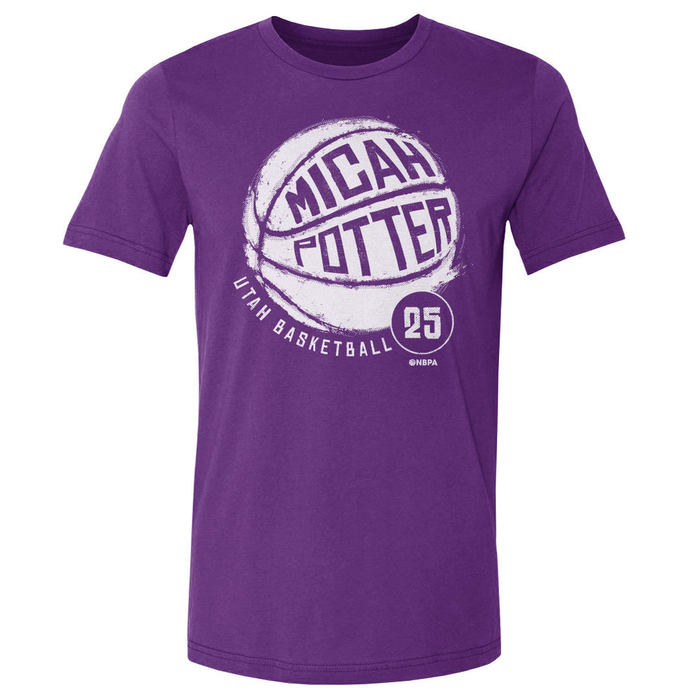 Micah Potter Utah Basketball WHT (ONLINE ORDER ONLY)
