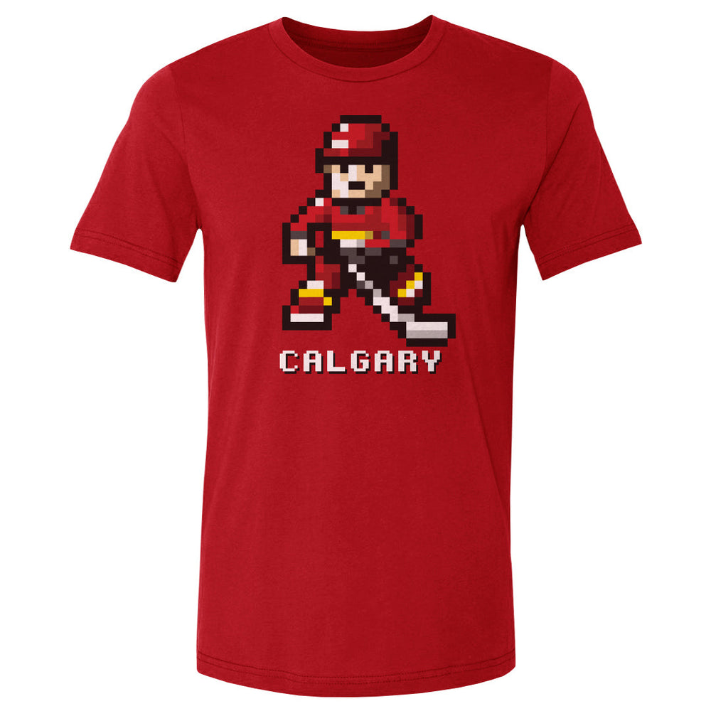 Calgary Hockey 8-bit WHT (ONLINE ORDER ONLY)
