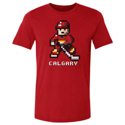 Calgary Hockey 8-bit WHT (ONLINE ORDER ONLY)