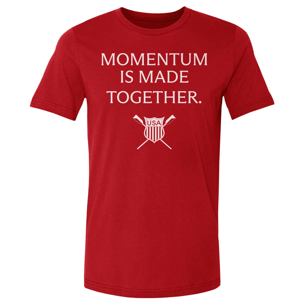 USRowing Momentum Is Made Together WHT (ONLINE ORDER ONLY)