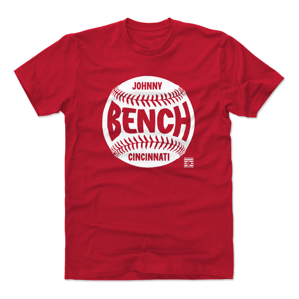 Johnny Bench Cincinnati Baseball WHT (ONLINE ORDER ONLY)