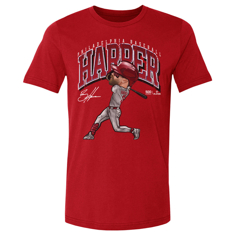 Bryce Harper Philadelphia Cartoon WHT (ONLINE ORDER ONLY)