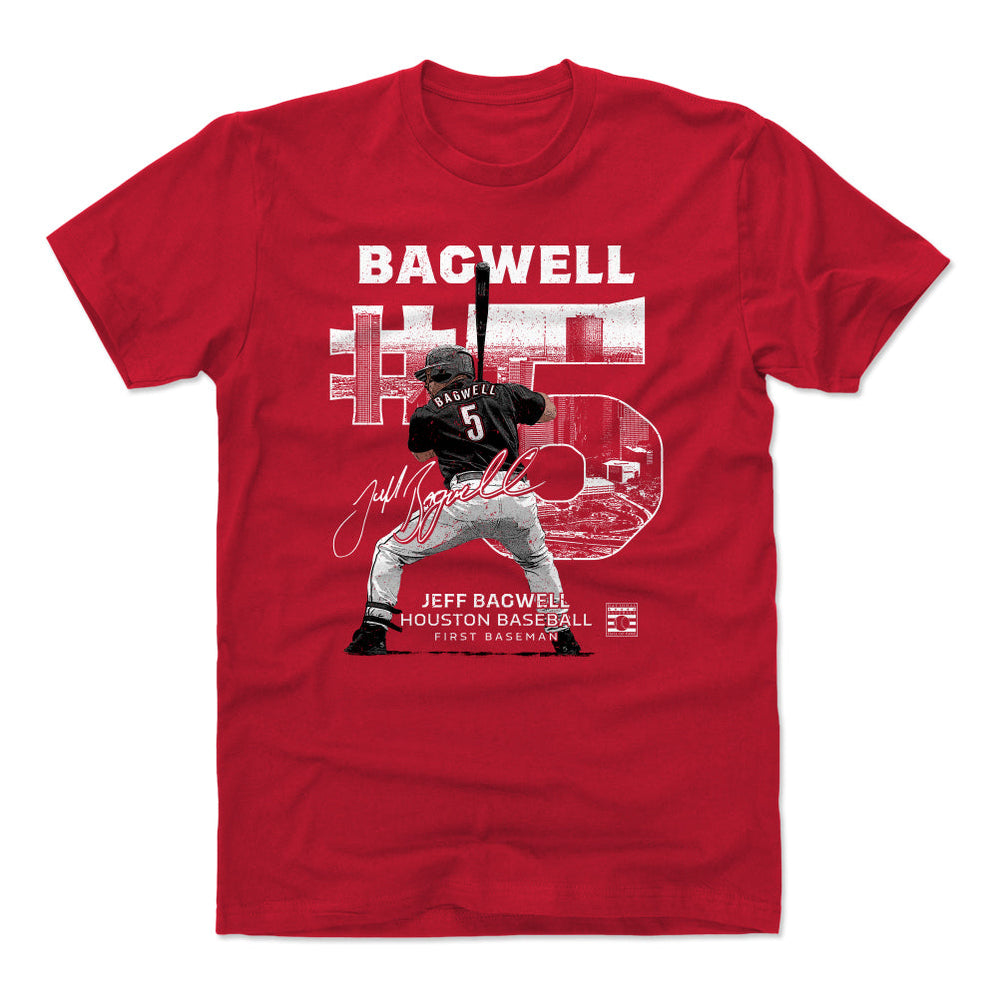 Jeff Bagwell Throwback Number WHT (ONLINE ORDER ONLY)