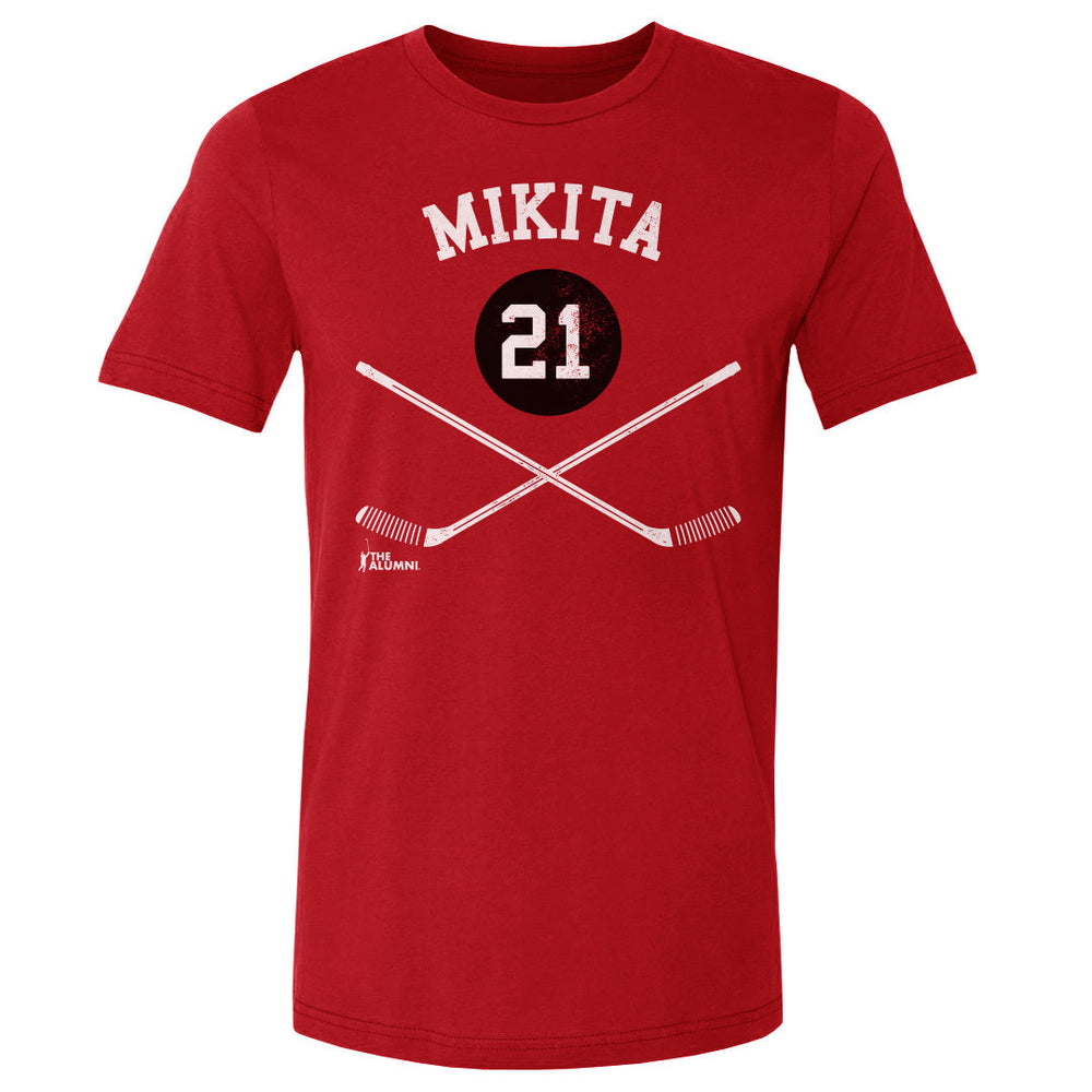 Stan Mikita Chicago 21 Sticks WHT