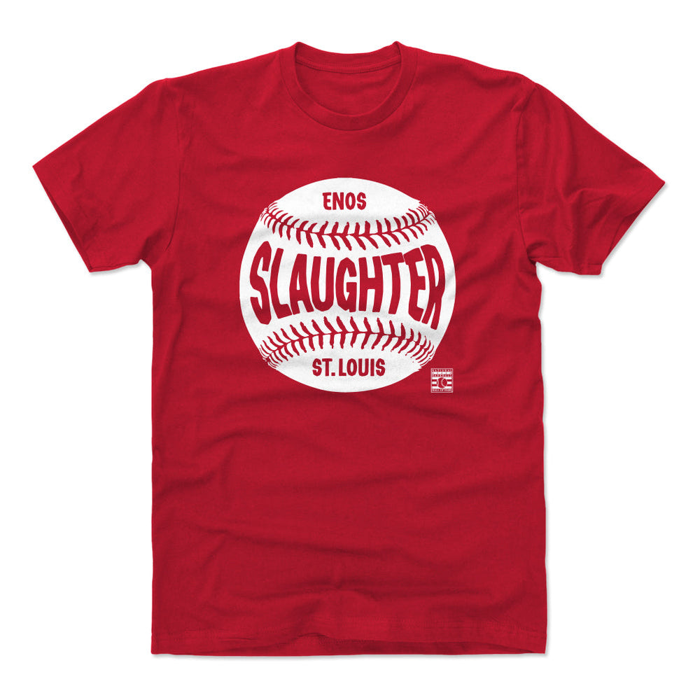 Enos Slaughter St. Louis Baseball WHT (ONLINE ORDER ONLY)