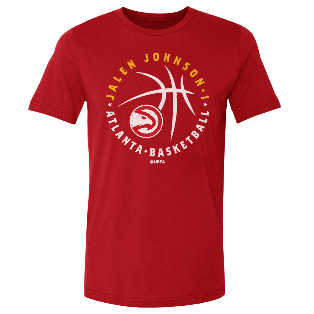 Jalen Johnson Atlanta Hawks Player Ball WHT (ONLINE ORDER ONLY)
