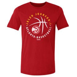 Jalen Johnson Atlanta Hawks Player Ball WHT (ONLINE ORDER ONLY)
