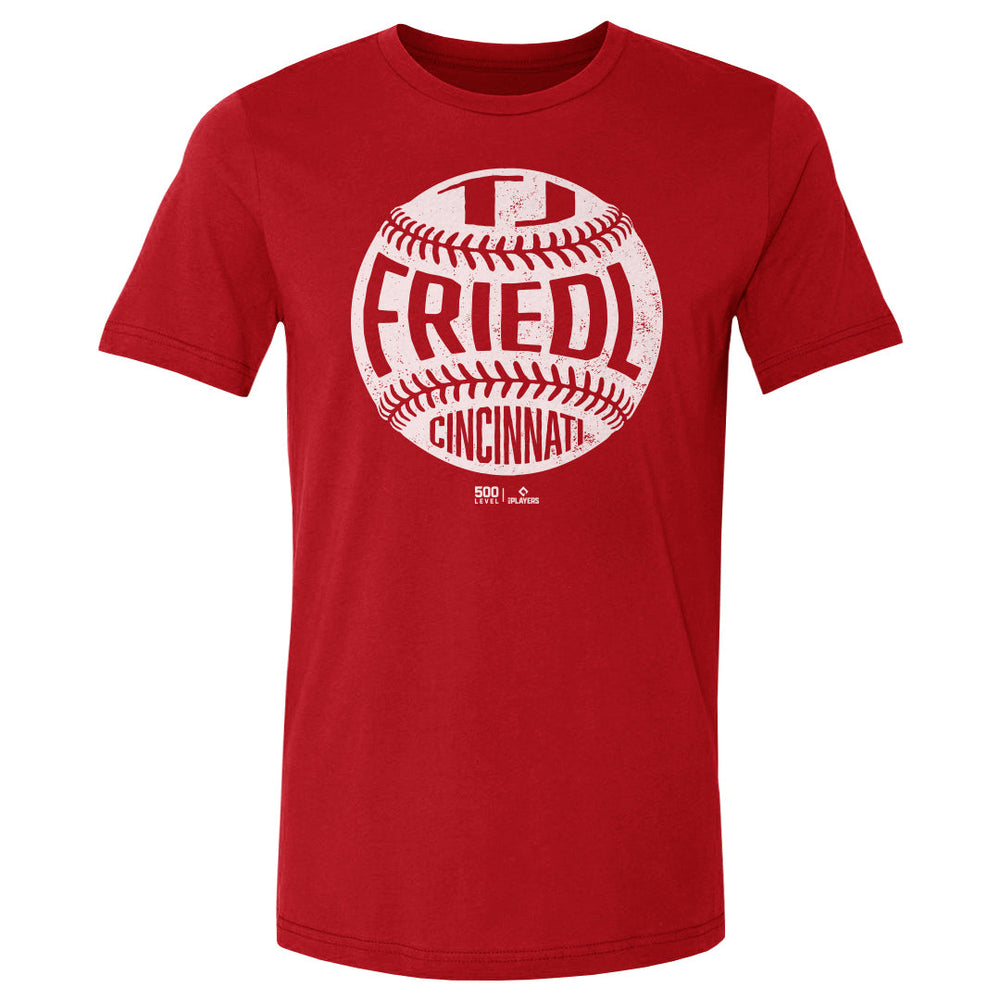 TJ Friedl Cincinnati Vintage Baseball WHT (ONLINE ORDER ONLY)