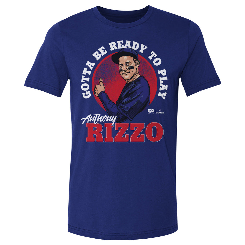Anthony Rizzo Chicago C Ready To Play W WHT (ONLINE ORDER ONLY)