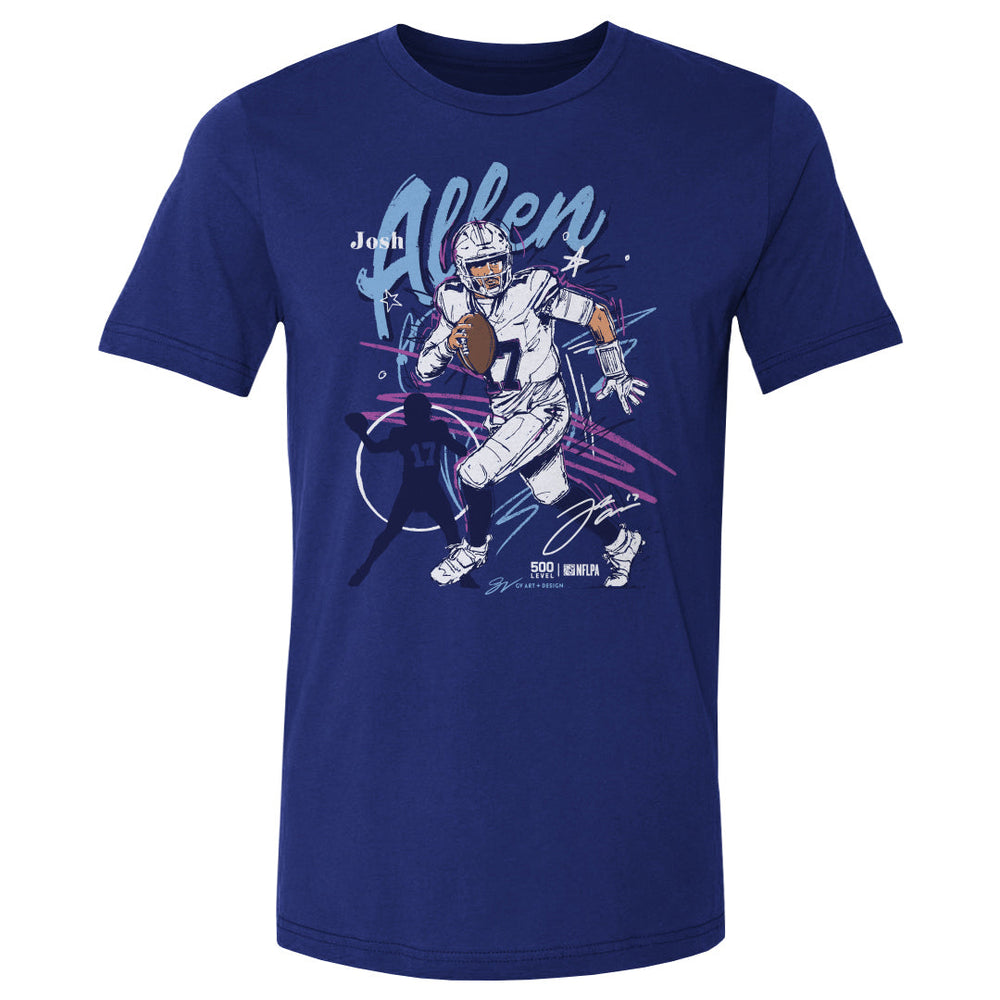 Josh Allen Buffalo Scribble WHT (ONLINE ORDER ONLY)