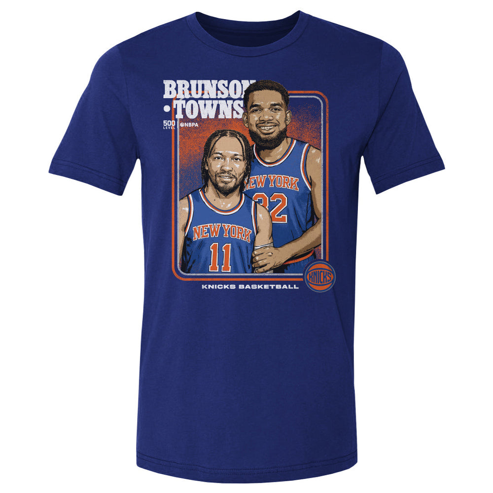 Jalen Brunson & Karl-Anthony Towns New York Knicks Step Brothers WHT