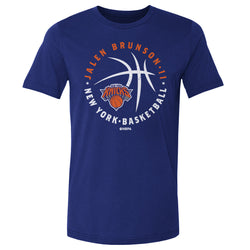 Jalen Brunson New York Knicks Player Ball WHT