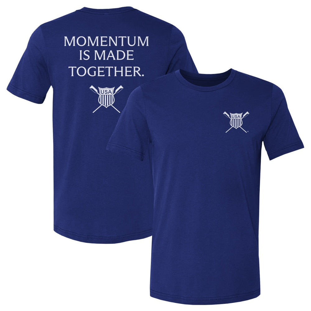 USRowing Emblem Momentum F&B WHT (ONLINE ORDER ONLY)