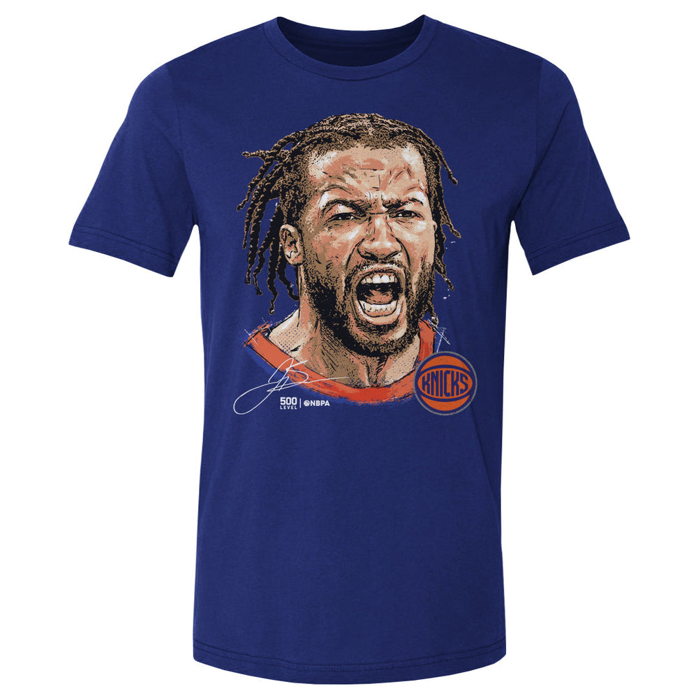Jalen Brunson New York Knicks Portrait WHT