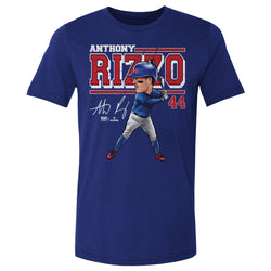 Anthony Rizzo Chicago C Cartoon WHT (ONLINE ORDER ONLY)
