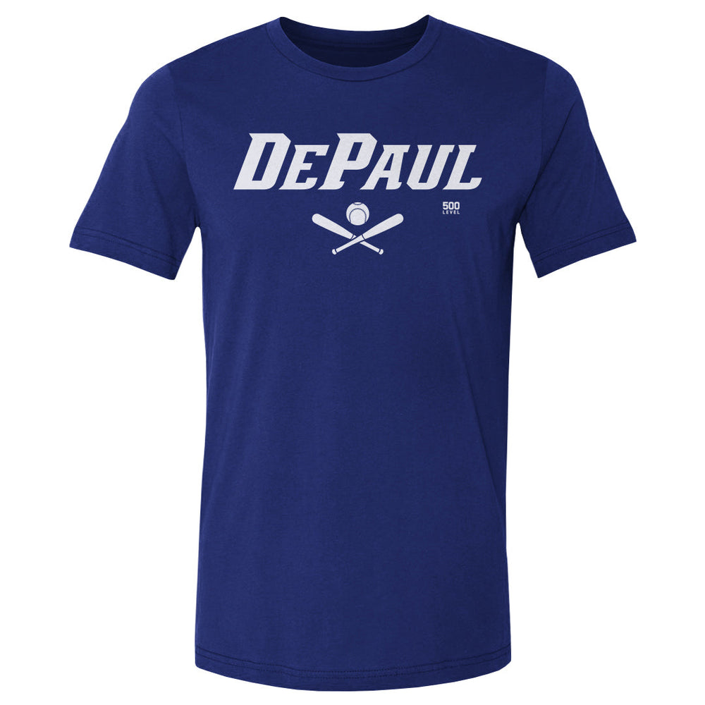 DePaul Blue Demons Softball Minimalist WHT (ONLINE ORDER ONLY)