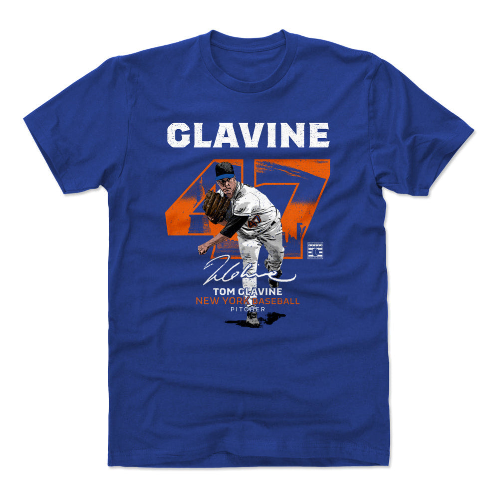 Tom Glavine Throwback Number WHT (ONLINE ORDER ONLY)