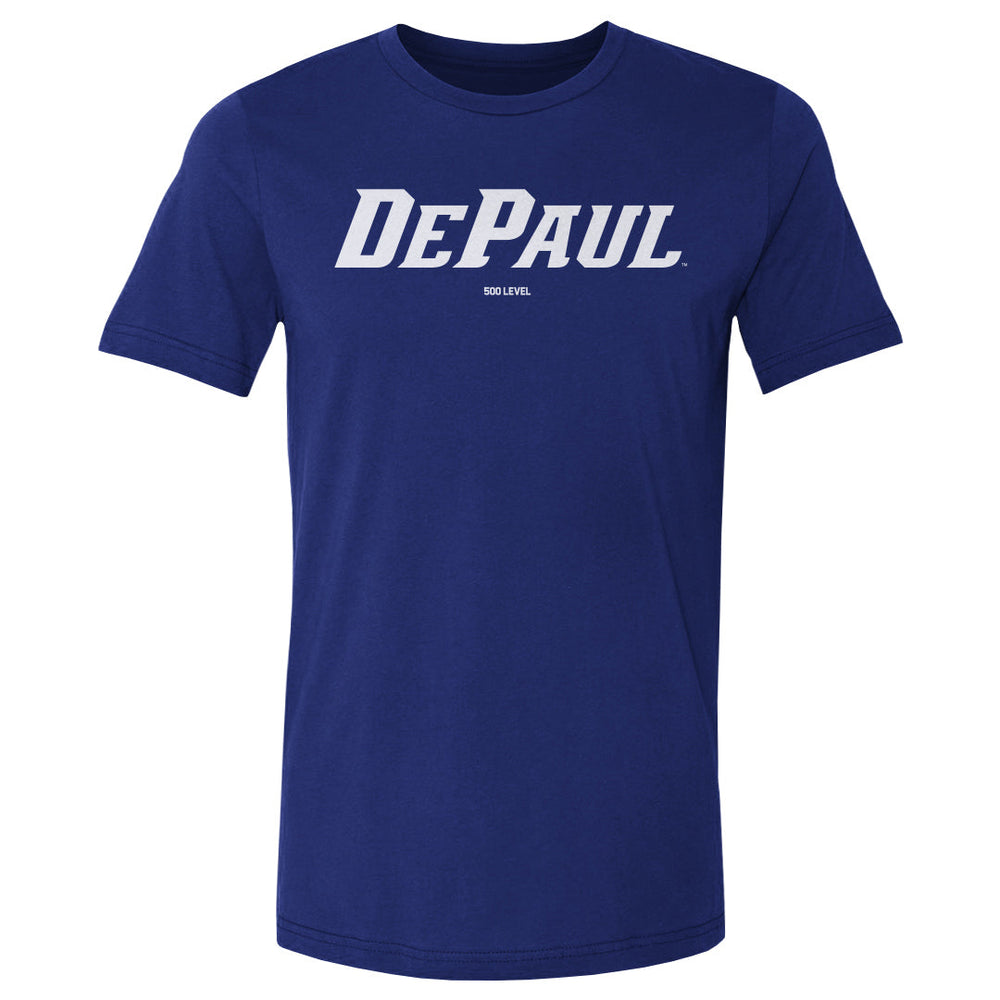 DePaul Blue Demons Wordmark White WHT (ONLINE ORDER ONLY)